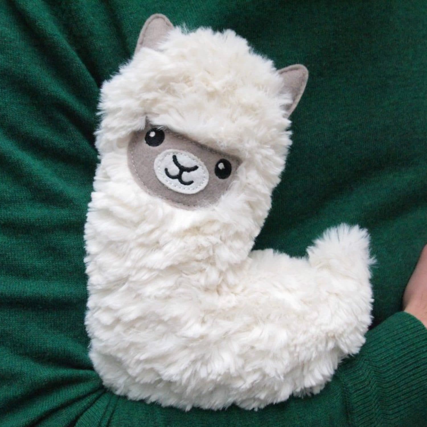 Bitten Lama Warmtekussen Groot