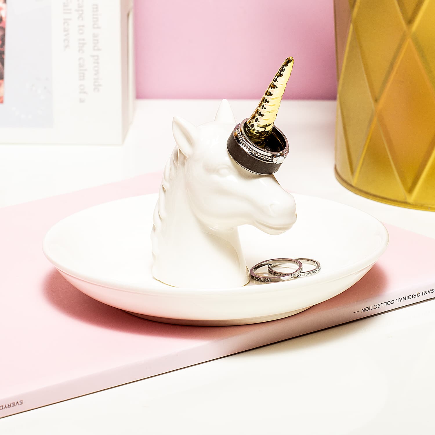 Invotis Eenhoorn Sieradenhouder - Groot