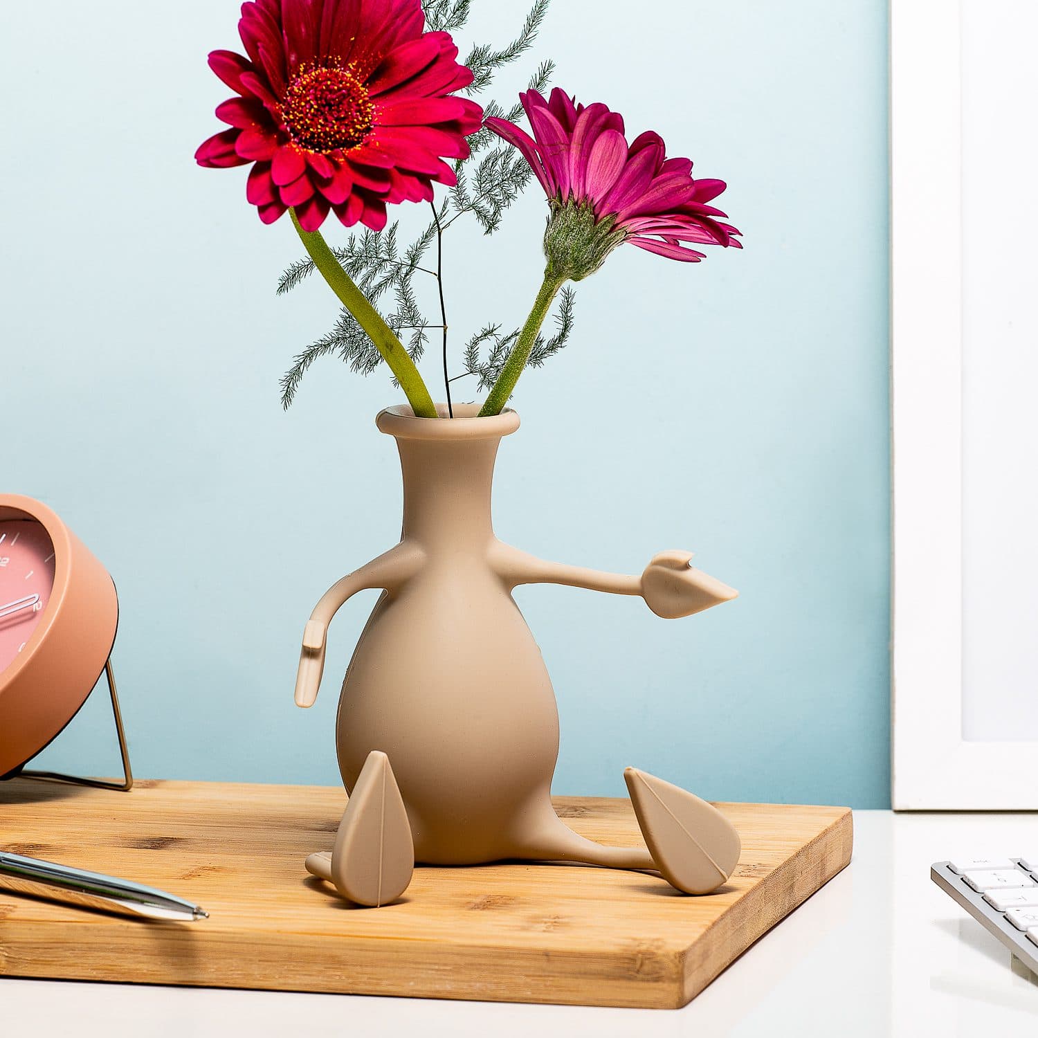 Peleg Design Florino Flexibele Vaas - Grijs