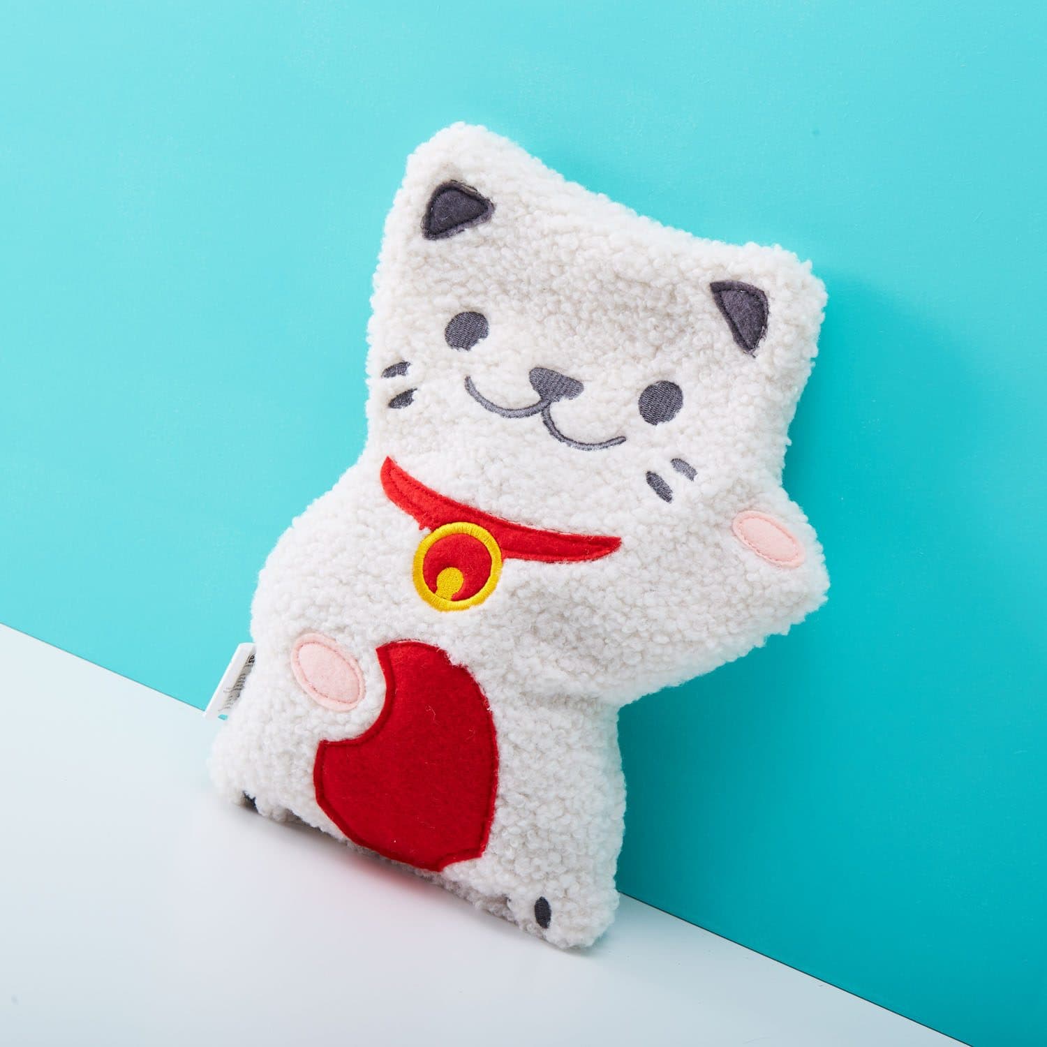 Bitten Lucky Cat Warmtekussen