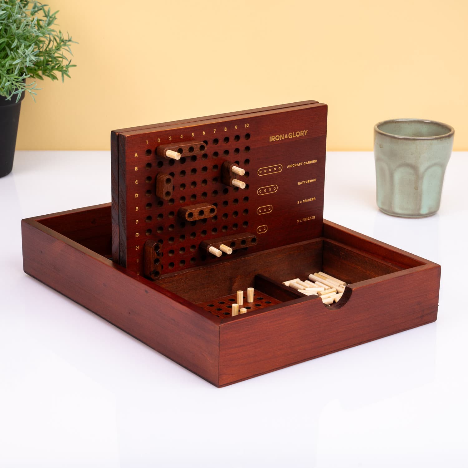 Luckies Houten Zeeslag Spel